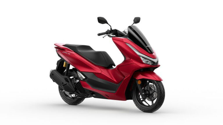 Honda PCX 160 2025 model scooter rental in Phuket side view